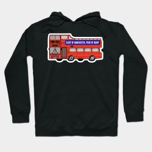Manchester United 1999 Treble parade bus Hoodie